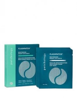 Patchology Patchology FlashPatch Restoring Night Eye Gels - 5 Pairs/Box, Multi, Women