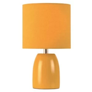 Village At Home Opal Table Lamp - Ochre