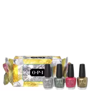 OPI Jewel Be Bold Collection Nail Lacquer 4 Piece Mini Cracker