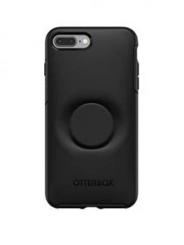 Otterbox Otter+Pop For Apple iPhone 7 Plus/8 Plus, Slim And Stylish Protection + Popsockets Convenience - Black (77-61649)