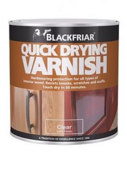 Blackfriar Blackfriar Quick Drying Interior Varnish Clear Satin 500Ml