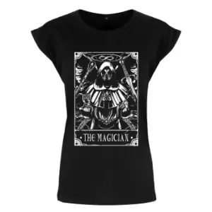 Deadly Tarot Womens/Ladies The Magician T Shirt (L) (Black)