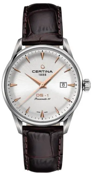 Certina Watch DS-1 Mens Powermatic 80 - Silver CRT-468