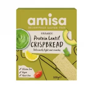 Amisa Lentil Crispbread 100g