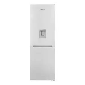 Montpellier 50/50 Low Frost Fridge Freezer With Water Dispenser - White