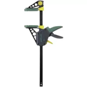 One-handed clamp PRO 100/300 mm EHZ Wolfcraft 3031000 Span width (max.):300 mm Nosing length:100 mm