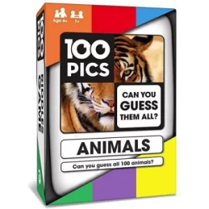 100 PICS: Animals Card Game