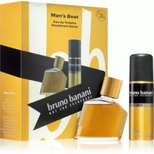 Bruno Banani Mans Best Gift Set 30ml Eau de Toilette + 50ml Deodorant Spray