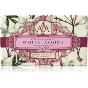 The Somerset Toiletry Co. Aromas Artesanales de Antigua Triple Milled Soap Bar Soap White Jasmine 200 g