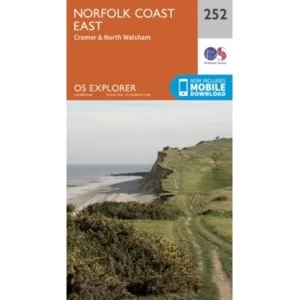 Norfolk Coast East by Ordnance Survey (Sheet map, folded, 2015)