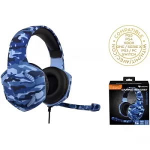 Blue Camo Subsonic Gaming Headset