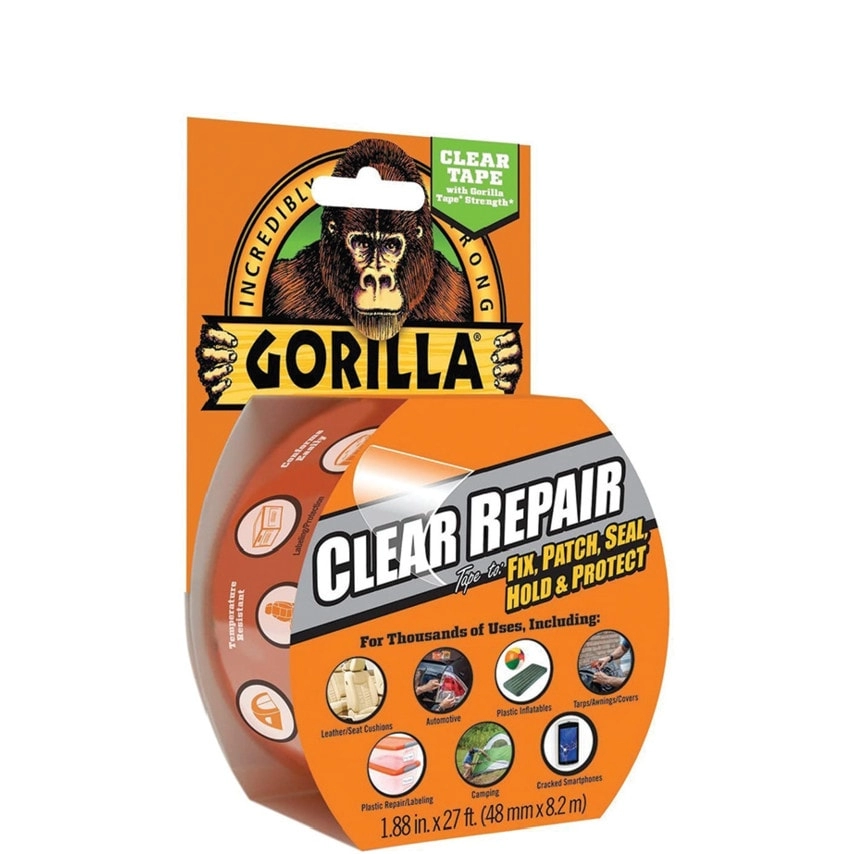 Gorilla Glue Europe Gorilla Clear Repair Tape Multi Purpose Roll - 8.2m