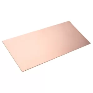 R-TECH 341027 Copper Clad Single Sided FR2 Epoxy Paper 100 x 220mm