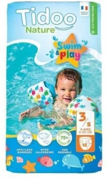 Tidoo Swimming Nappies - Size 3/S (4 - 9kg) - 12s