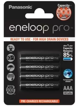 Panasonic Eneloop Pro Rechargeable battery AAA Nickel-Metal...
