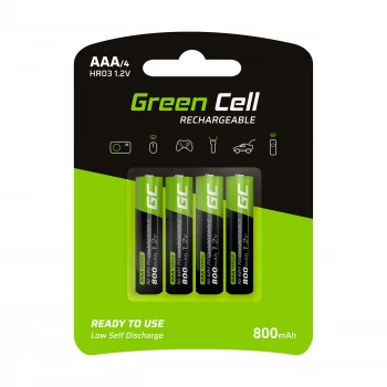 GR04 - Rechargeable battery - AAA - Nickel-Metal Hydride (NiMH) - 1.2 V - 4 pc(s) - 800 mAh