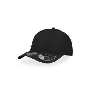 Atlantis Recy Feel Recycled Twill Cap (One Size) (Black)