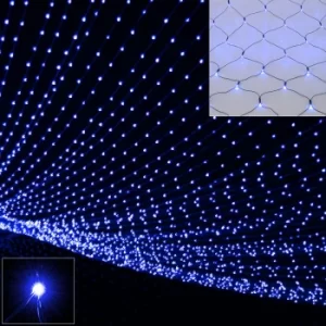 Light Curtain Blue 160 LEDs 200x150cm