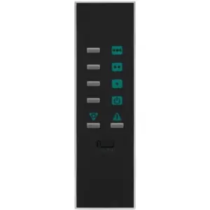 LightwaveRf Wireless Mood Remote Control Black (JSJSLW104BLK)