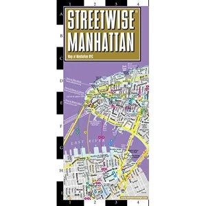 Streetwise Manhattan Map - Laminated City Center Street Map of Manhattan, New York Sheet map, folded 2017