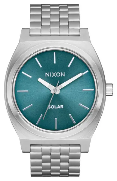Nixon A1369-5161-00 Time Teller Solar (40mm) Blue Dial / Watch