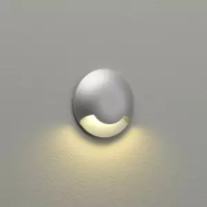 Astro Beam One LED 1 Light Outdoor Wall Light Painted Silver IP67