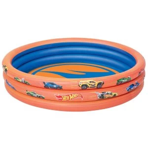 Hot Wheels Inflatable 3-Ring Pool