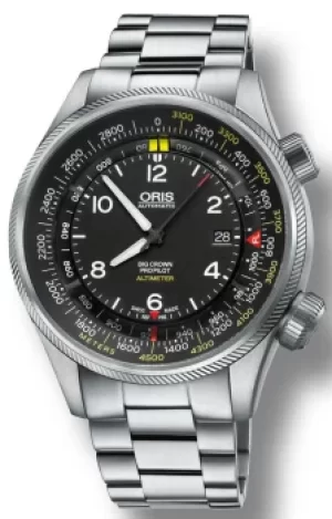 Oris Watch Big Crown ProPilot Altimeter Meters Bracelet