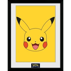 Pokemon Pikachu Face Collector Print