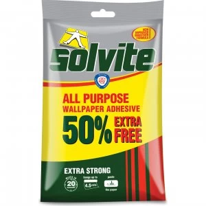 Solvite All Purpose Wallpaper Adhesive Paste 80g