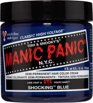 Manic Panic - High Voltage Semi-Permanent Hair Colour Cream - Shocking Blue (118ml)