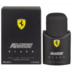 Ferrari Scuderia Ferrari Black Eau de Toilette For Him 40ml