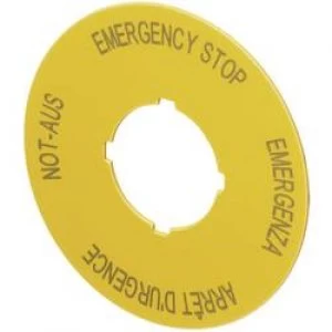 Eaton 216465 M22 XAK1 Emergency Off Shield
