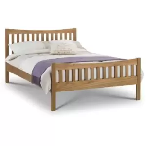 5ft Kingsize 150 x 200 NATURAL OAK Bed Frame - Anne
