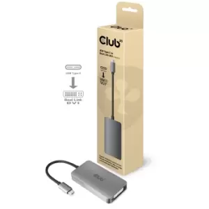 CLUB3D USB3.2 Gen1 Type-C to Dual Link DVI-D HDCP ON version...
