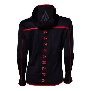 Assassins Creed - Technical Dark Womens XX-Large Hoodie - Black/Red