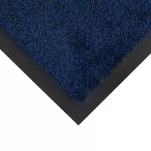 0.85M X 1.2M COBAwash Matting Blue & Black