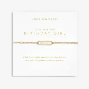 My Moments 'Just For You Birthday Girl' Bracelet 5787