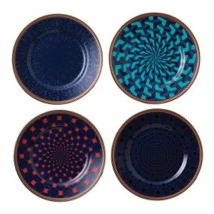 Wedgwood Byzance Accent Small Plate Set Of 4