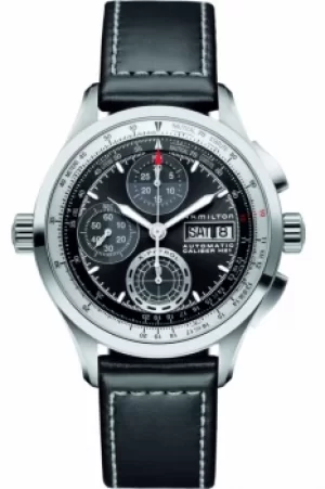 Mens Hamilton Khaki X-Patrol Automatic Chronograph Watch H76556731