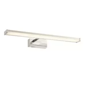 Endon Axis - LED 1 Light Bathroom Wall Frosted Polypropylene, Chrome Abs Plastic IP44