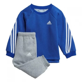 adidas Future Icons 3-Stripes Jogger Kids - Bold Blue Mel. / White