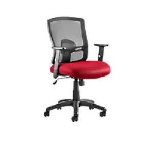 Dynamic Basic Tilt Task Operator Chair Height Adjustable Arms Portland Bergamot Cherry Seat Without Headrest Medium Back