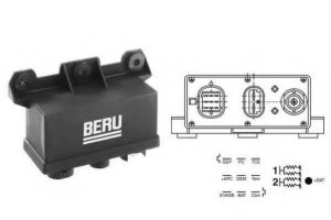 Beru GR067 / 0201010067 Glow Plug Control Unit Replaces 77 00 790 579