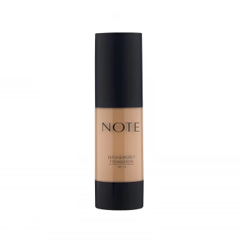 Note Cosmetics Detox and Protect Foundation 35ml (Various Shades) - 07 Apricot
