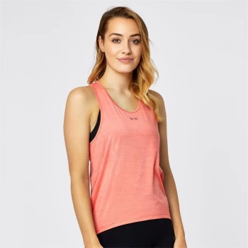 USA Pro Classic Racer Back Sports Tank - Spiced Coral