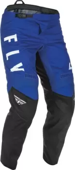 Fly Racing F-16 Motocross Pants, black-blue, Size 34, black-blue, Size 34
