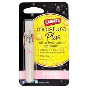 Carmex Lip Balm Moisture Plus Pink Sheer Tint SPF 15 2g