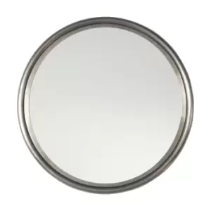 100 x 100cm Metal Edged Round Mirror