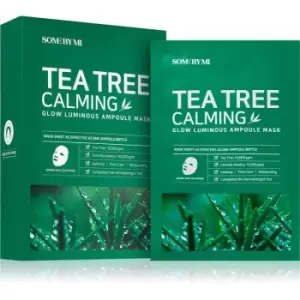 Some By Mi Glow Luminous Tea Tree Calming soothing sheet mask for problem skin 10x25 g